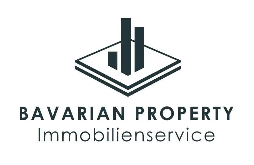 Bavarian Property Immobilienservice graue Schrift mit Icon