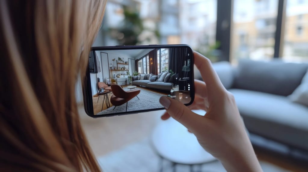 Smartphone Fotografie Wohnzimmer
