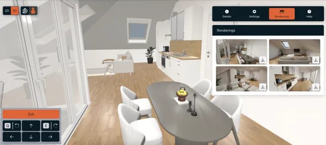 Bildrenderings direkt aus dem 3D-Modell in Realitiq