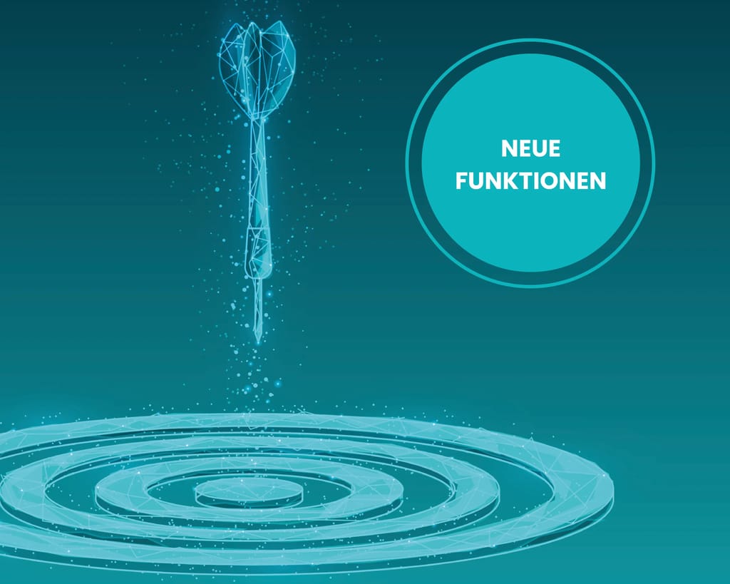 Dartpfeil neue Funktionen September 2025