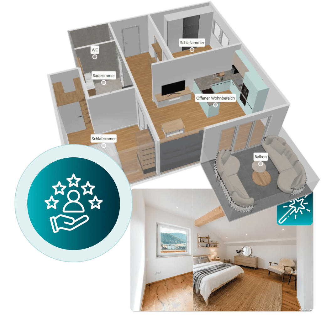 digital twin & renderings