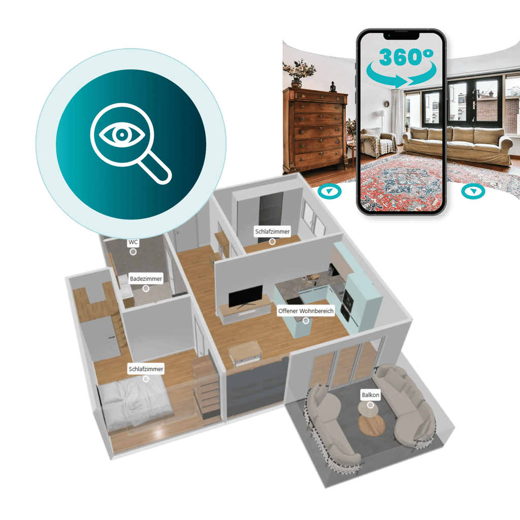 digital twin & 360 tour