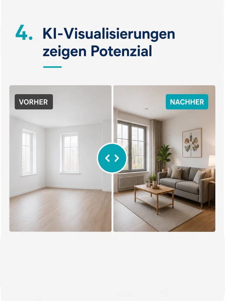 Infografik KI Visualisierungen zeigen Potenzial