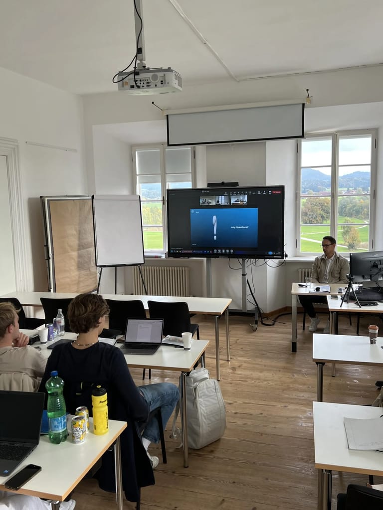Vortrag von Realitiq auf der Privatuniversität Schloss Seeburg