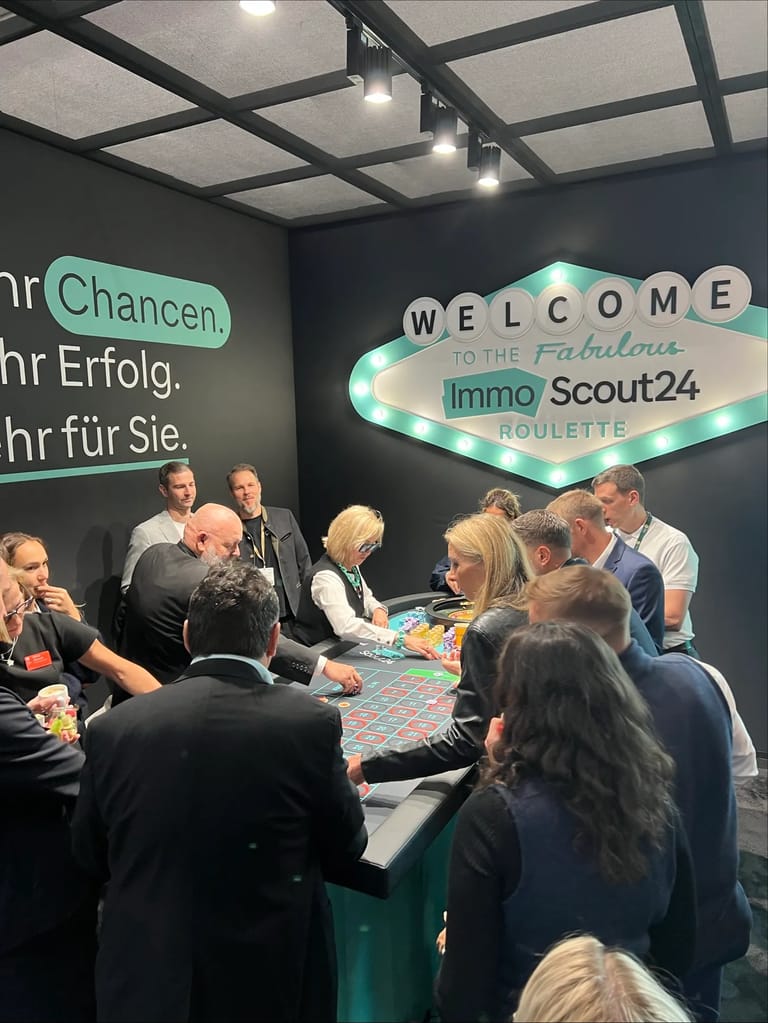 ImmoScout24 Stand der Expo Real 2025