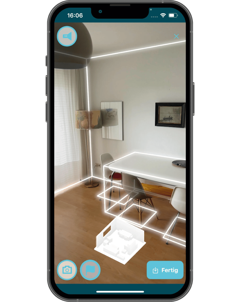Lidarscan Esszimmer Realitiq