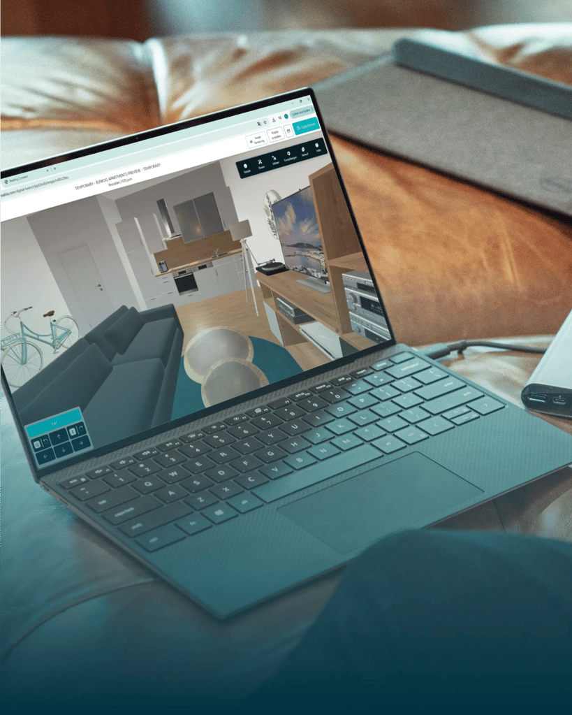 First Person View von 3D-Modell in Realitiq
