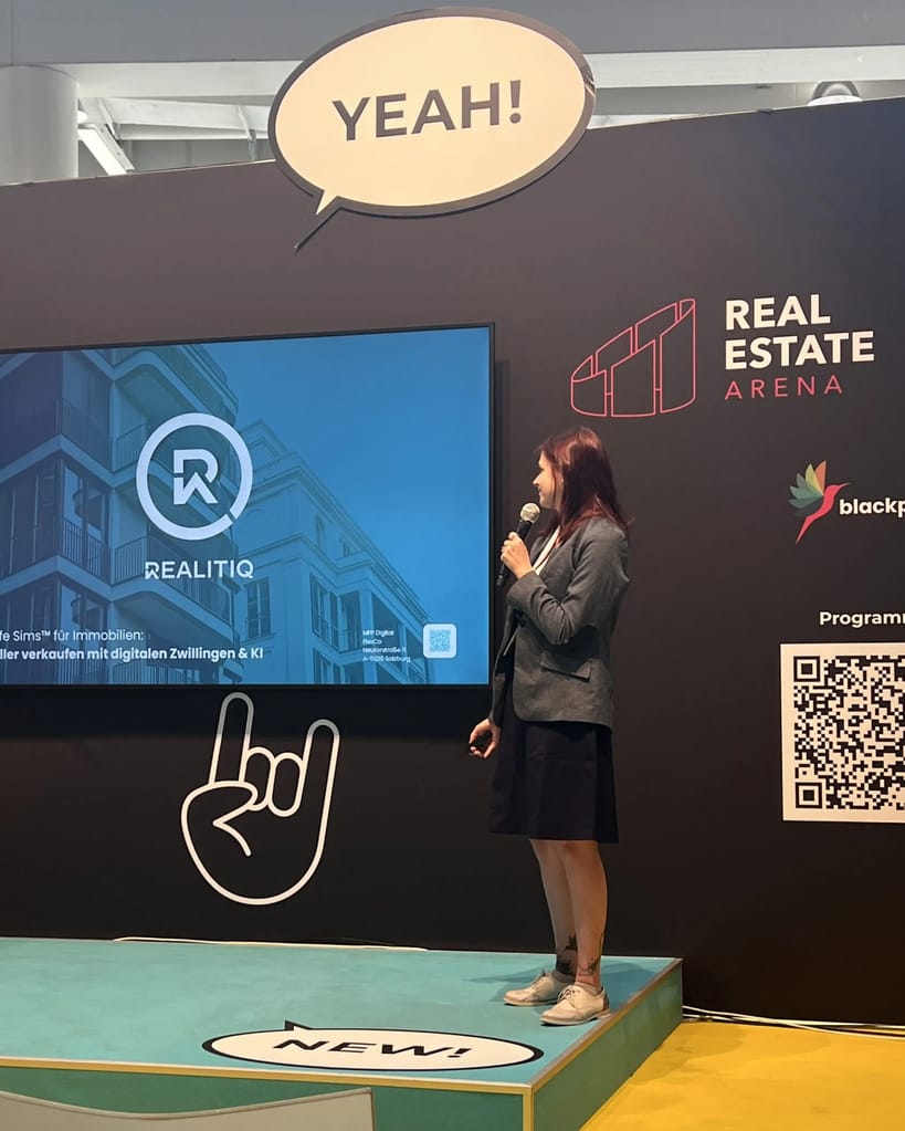 Proptech Pitch von REALITIQ auf der REA