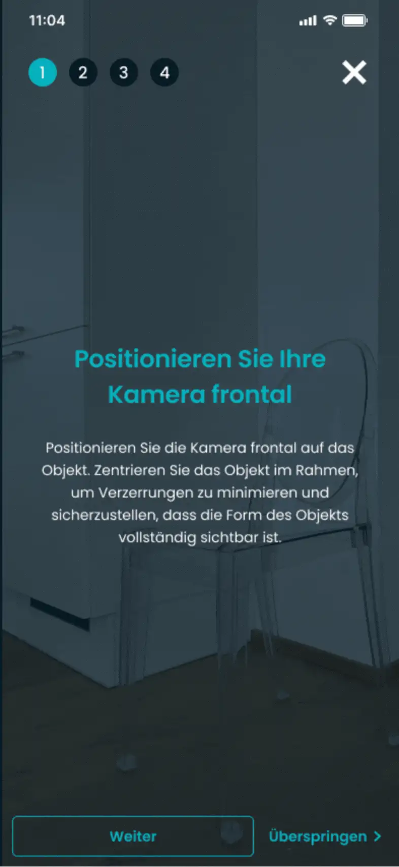 Möbel scannen und als Modell nutzen