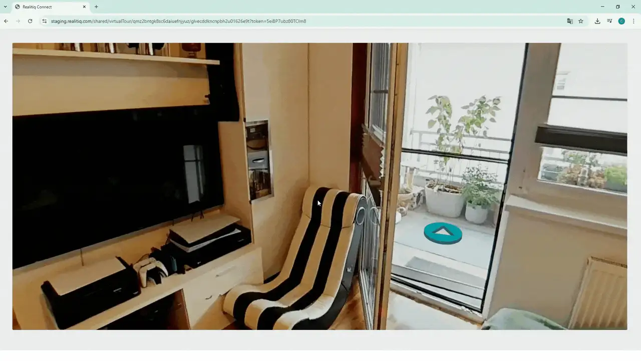 360°-Tour einer Immobilie von Realitiq