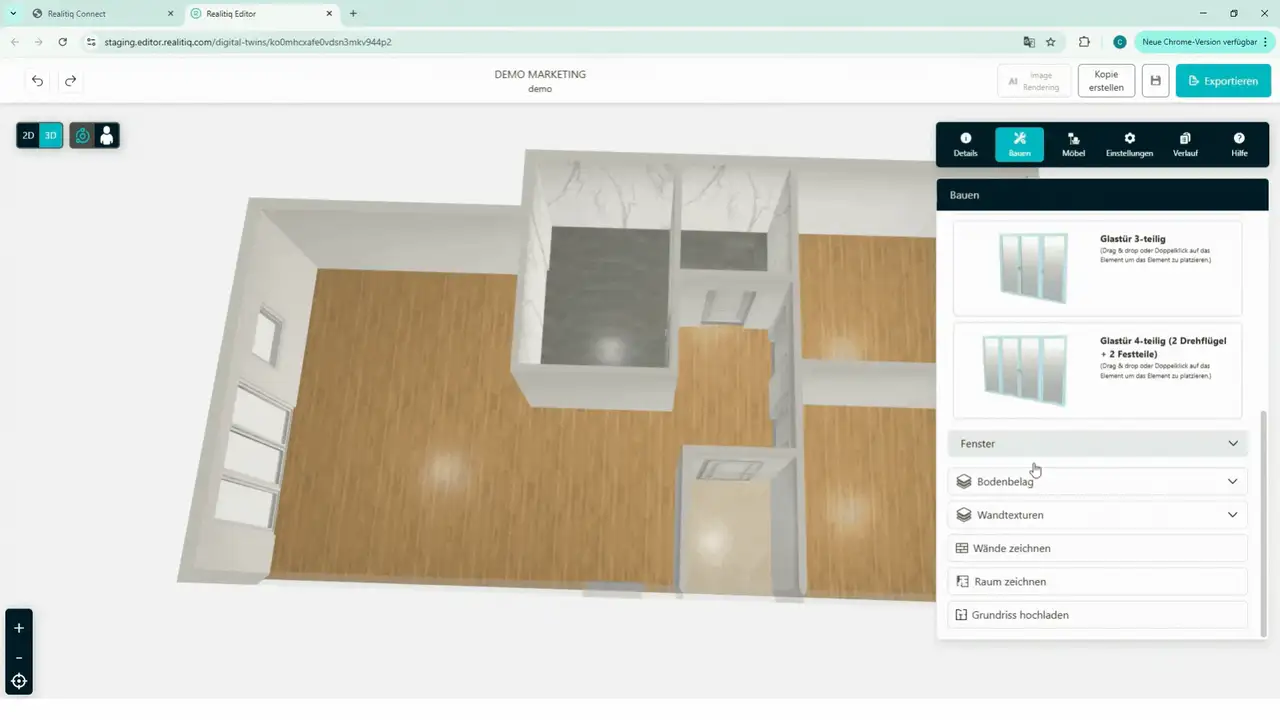 Bodentexturen im 3D-Modell einfach umändern